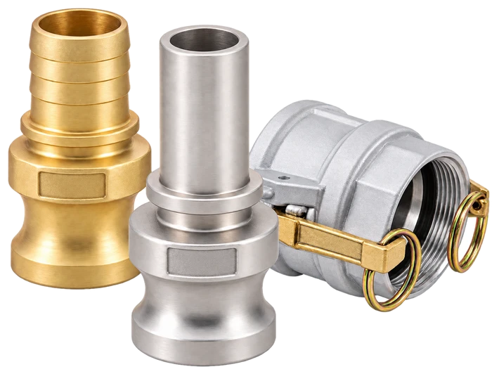 Raccords Camlock cam et groove Fortech